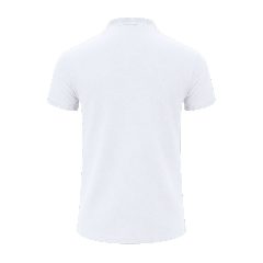 Polo branco unissexo 200g Chaplin – foto 3