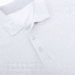 Polo branco unissexo 200g Chaplin – foto 7