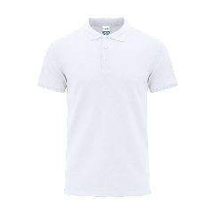 Polo branco unissexo 200g Chaplin – foto 8