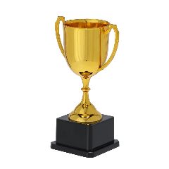 Troféu dourado com base preta Nynor – foto 2