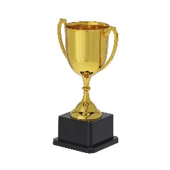 Troféu dourado com base preta Nynor