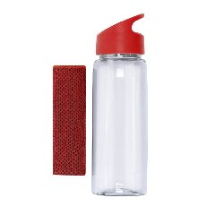 Conjunto de garrafa 800 mL e toalha em RPET Garyl – foto 2