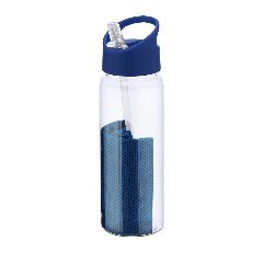 Conjunto de garrafa 800 mL e toalha em RPET Garyl – foto 5