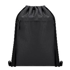 Mochila de cordões em PU e poliéster com bolso Digun – foto 3