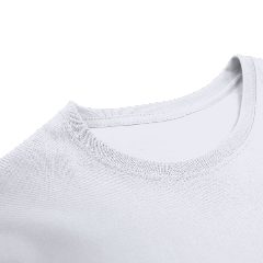 T-shirt adulto branca em algodão 150g Epika – foto 4