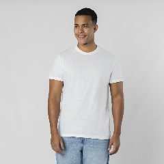 T-shirt adulto branca em algodão 150g Epika
