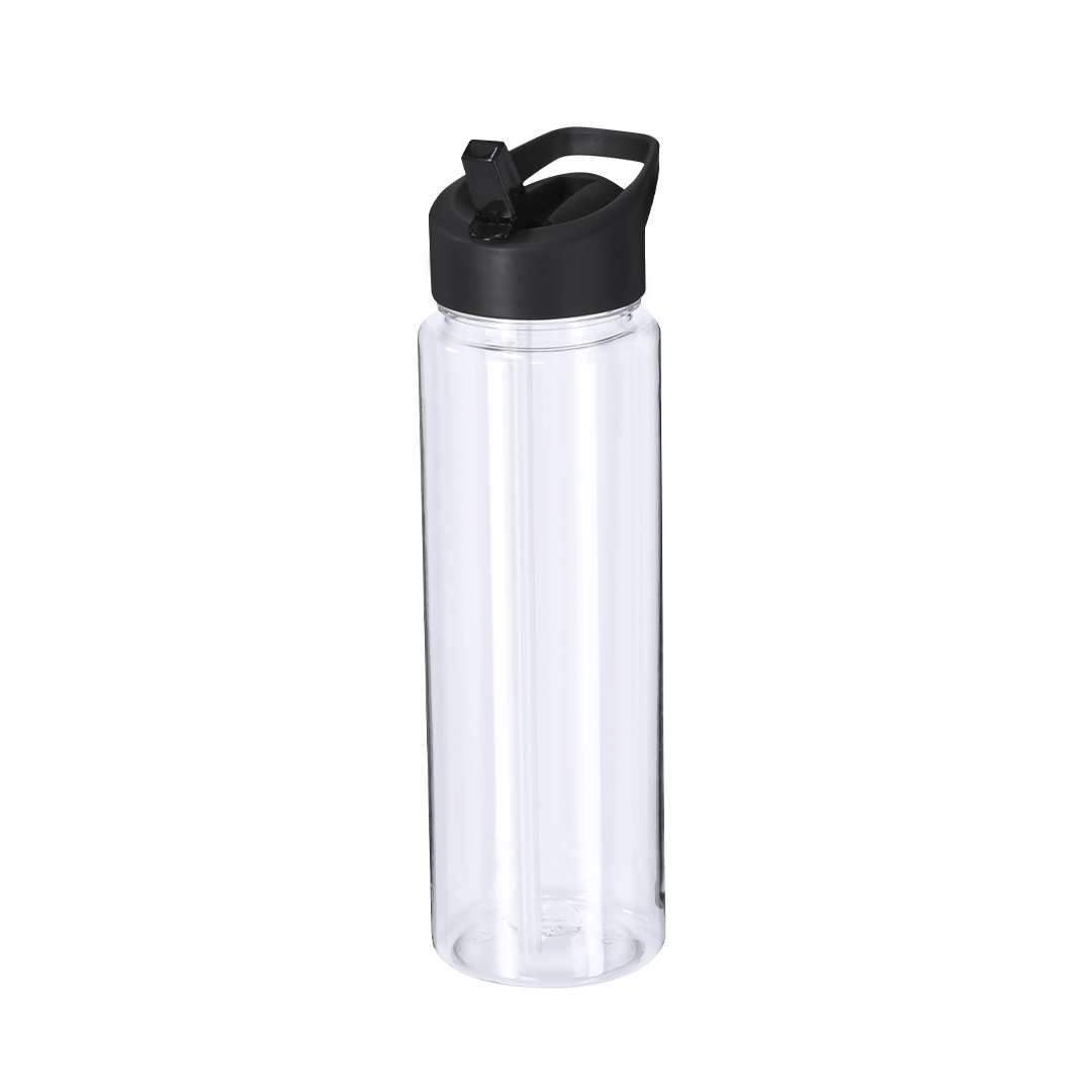 Garrafa RPET 750 mL com palhinha Elosok