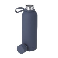 Garrafa de aço inox 750 mL emborrachada com alça Caneco – foto 2