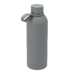 Garrafa de aço inox 750 mL emborrachada com alça Caneco – foto 5