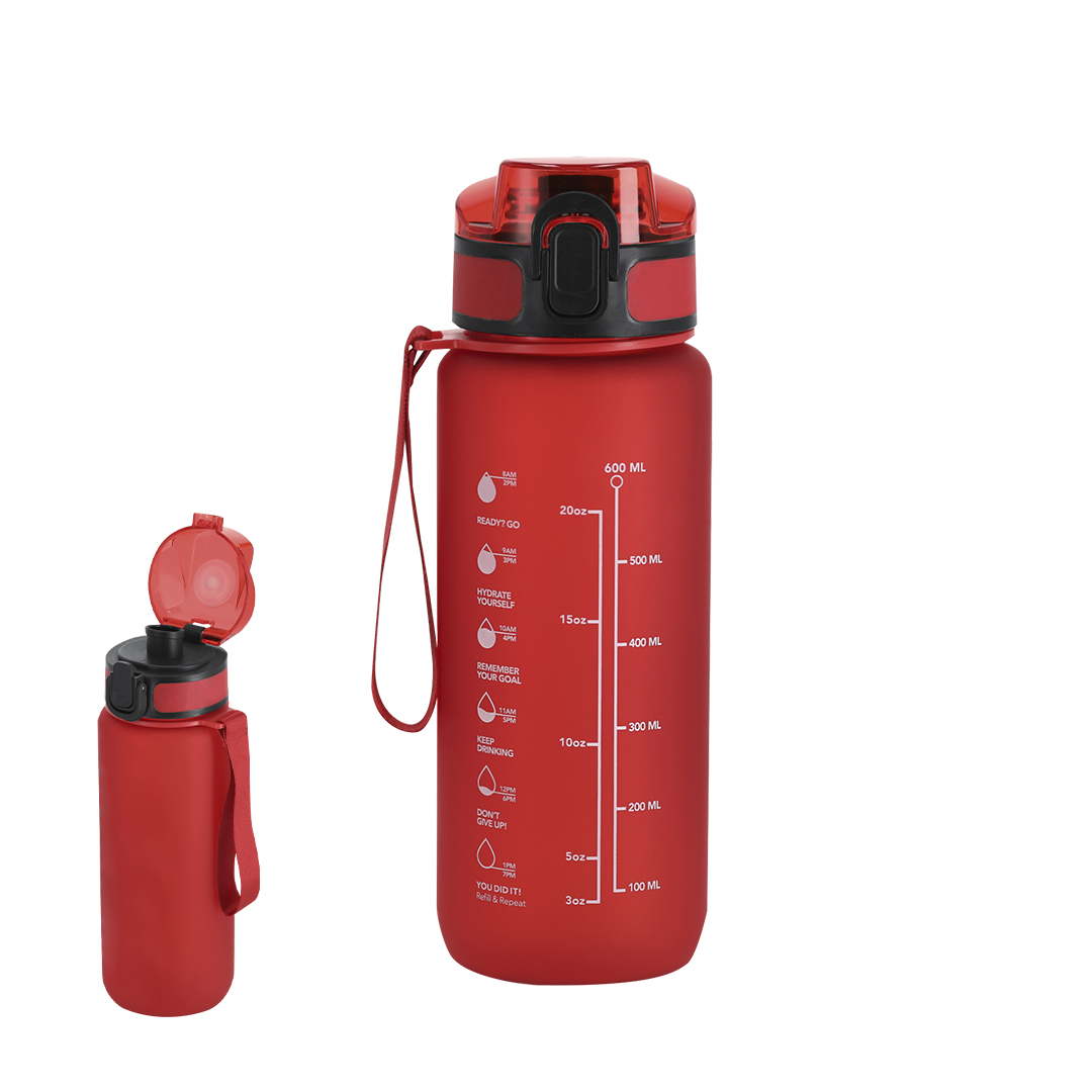 Garrafa RPET 750 mL com tampa de mola Dalbin