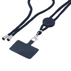 Lanyard porta-telemóvel com ajustadores cromados Zaret – foto 4