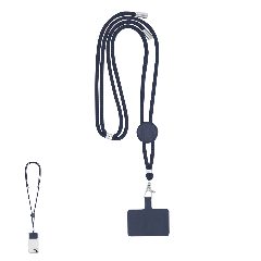 Lanyard porta-telemóvel com ajustadores cromados Zaret