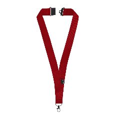 Lanyard em RPET com mosquetão preto Dycoun – foto 2