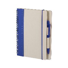 Caderno bicolor de pacotes de leite reciclados com caneta Kirax – foto 2