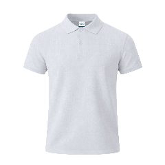 Polo branco em piqué de algodão 180g Charles – foto 6