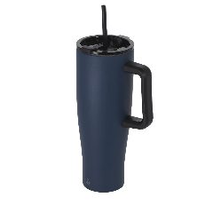 Jarro térmico 1,2 L em inox reciclado com palhinha Leandrok