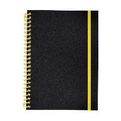 Caderno de argolas em PP flexível Bilbo – foto 4