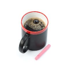 Caneca de cerâmica 350 mL com quadro de giz Colorful – foto 3