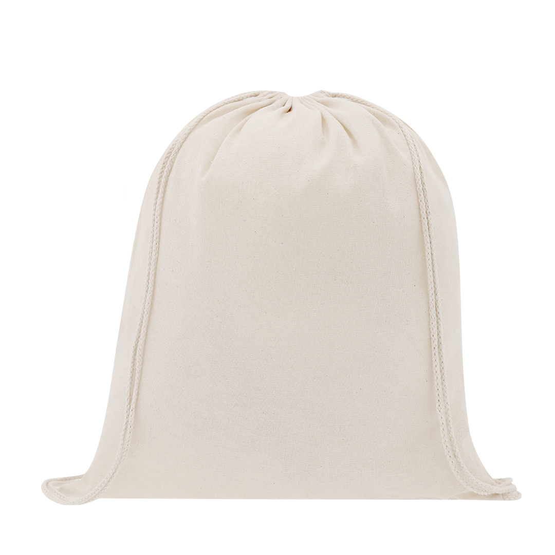 Saco mochila em algodão natural 100g Curtis