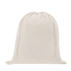 Saco mochila em algodão natural 100g Curtis