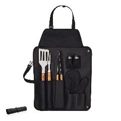 Conjunto de churrasco 7 peças em estojo North