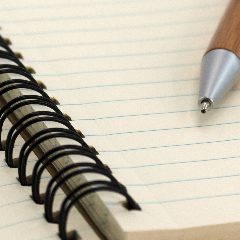 Caderno de argolas em cartão rígido Emerot – foto 4