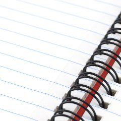 Caderno de argolas em cartão rígido 80 folhas Gulliver – foto 3