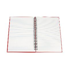 Caderno de argolas em cartão rígido 80 folhas Gulliver – foto 4