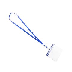 Porta-crachá em PVC com cordão Maes – foto 2