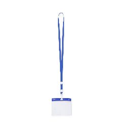 Porta-crachá em PVC com cordão Maes