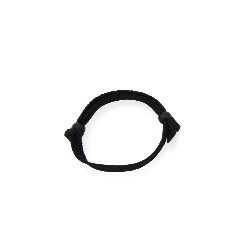 Pulseira ajustável em poliéster com nó Mitjansi
