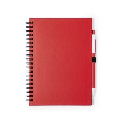 Conjunto de caderno em cartão reciclado e esferográfica Koguel – foto 6