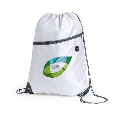 Saco mochila em poliéster com saída de auriculares Blades – foto 2
