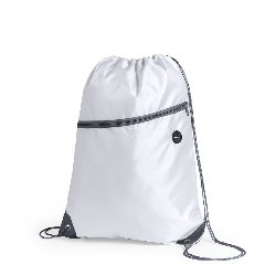 Saco mochila em poliéster com saída de auriculares Blades