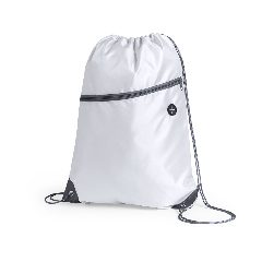 Saco mochila em poliéster com saída de auriculares Blades – foto 7