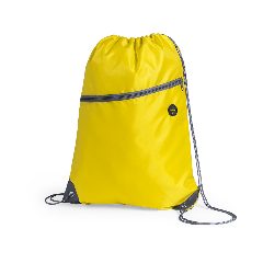 Saco mochila em poliéster com saída de auriculares Blades – foto 5