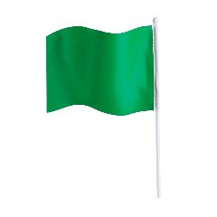 Bandeira em poliéster com haste de 30 cm Rolof – foto 7