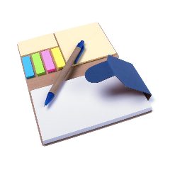 Bloco de notas adesivas com esferográfica Cravis – foto 3