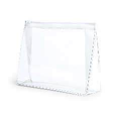 Necessaire em PVC transparente Iriam – foto 4