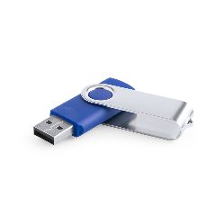 Pen USB 16 GB giratória com clipe metálico Rebik