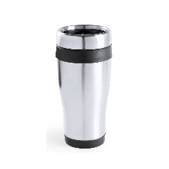 Caneca térmica em inox 450 mL colorida Carson – foto 3