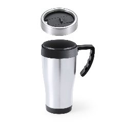 Caneca térmica em inox 450 mL colorida Carson – foto 7