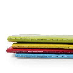 Caderno em cartão com costura colorida Dienel – foto 3