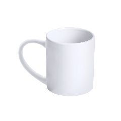 Caneca de cerâmica branca 250 mL Daimy – foto 2