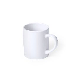 Caneca de cerâmica branca 250 mL Daimy