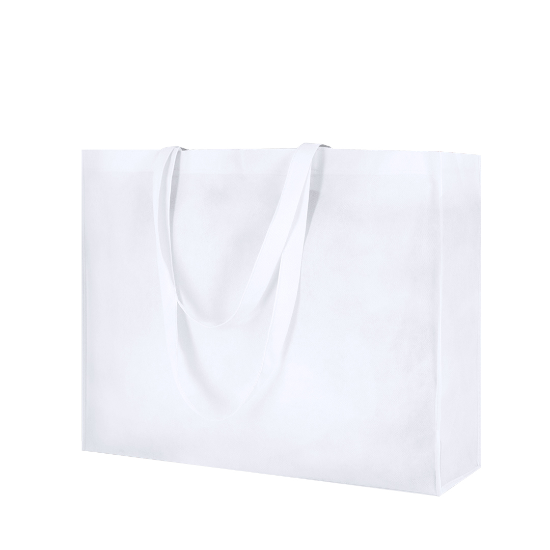 Saco em non-woven com fole e debrum Karean