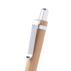 Conjunto de esferográfica e lapiseira em bambu Heleon – foto 4