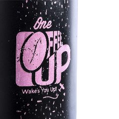 Caneca de cerâmica preta 350 mL para laser Bafy – foto 3