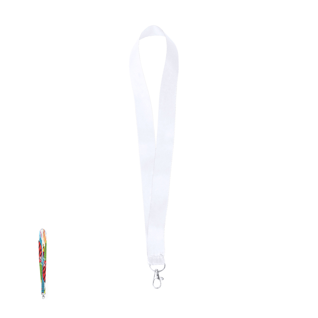 Lanyard largo para sublimação total Nopak