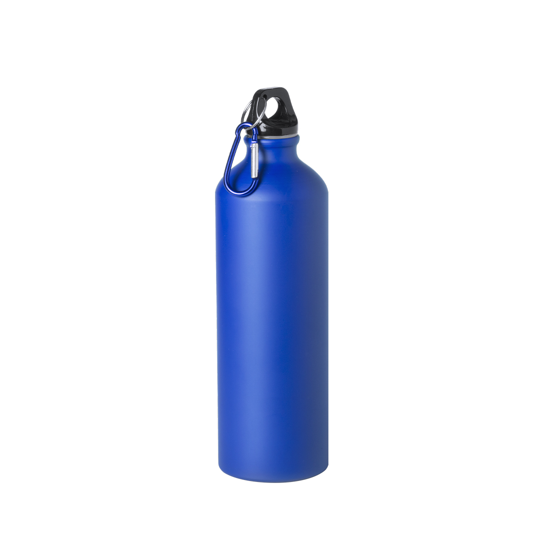 Garrafa de alumínio 800 mL com mosquetão Delby